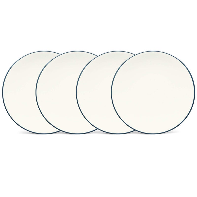 Noritake Colorwave Blue Set of 4 Mini Plates, 6-1/4" - Image 1